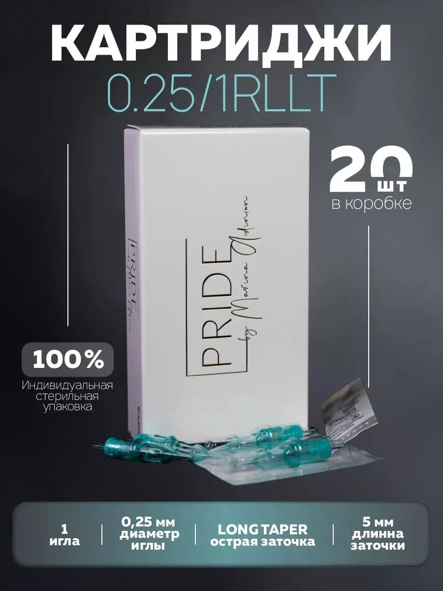 0.25/1RLLT картриджи для перманента
